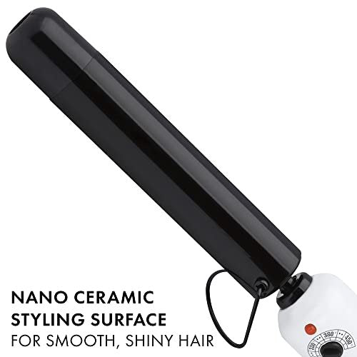 HOT TOOLS Pro Artist Nano Ceramic Curling Wand | 1-1/4 Inch Barrel for Smooth, Shiny Curls Avelisse