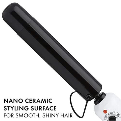 HOT TOOLS Pro Artist Nano Ceramic Curling Wand | 1-1/4 Inch Barrel for Smooth, Shiny Curls Avelisse
