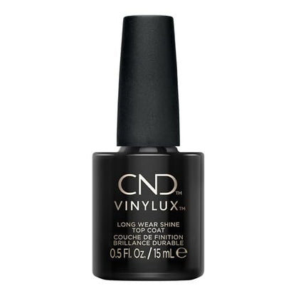 CND Vinylux Long Wear Shine Top Coat - Quick Drying & Easy to Remove, 0.5 Fl Oz