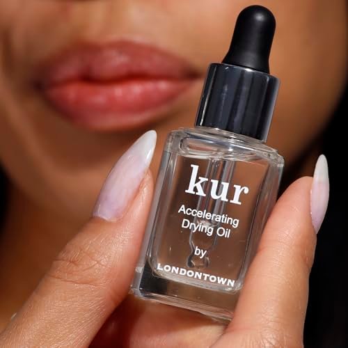 LONDONTOWN Accelerating Drying Oil – Quick Dry Polish Drops with Botanical Oils & Vitamin B5, Reduces Smudges, Adds Shine & Hydration, 0.4 Fl Oz Avelisse