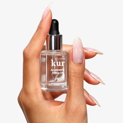 LONDONTOWN Accelerating Drying Oil – Quick Dry Polish Drops with Botanical Oils & Vitamin B5, Reduces Smudges, Adds Shine & Hydration, 0.4 Fl Oz Avelisse