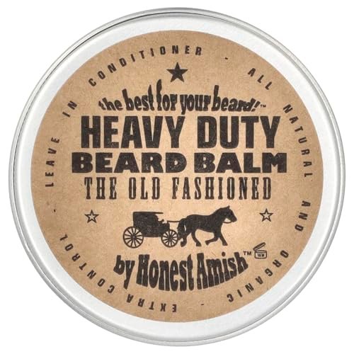 Honest Amish Heavy Duty Beard Balm – Premium Beard Conditioner (2 oz) - görsel 2