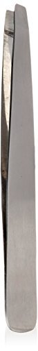 Mehaz Professional Slanted Tweezer MS350 – Precision Stainless Steel Tweezers for Eyebrow Shaping & Hair Removal, 3.8 Inches, Silver - görsel 2