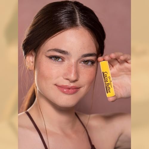 Cococare Cocoa Butter Lip Balm - 5-Pack: Natural Moisturizing Lip Care with Cocoa Butter Avelisse