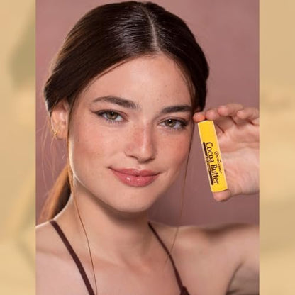 Cococare Cocoa Butter Lip Balm - 5-Pack: Natural Moisturizing Lip Care with Cocoa Butter Avelisse