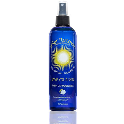 Solar Recover After Sun Moisturizing Spray - Hydrating Facial and Body Mist with Vitamin E & Calendula, 12 oz - Soothe Sunburn Relief Fast (Made in USA) Avelisse