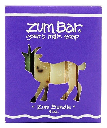 Zum Bar Goat's Milk Soap Bundle – 9 oz, Natural Solid Soap Bars