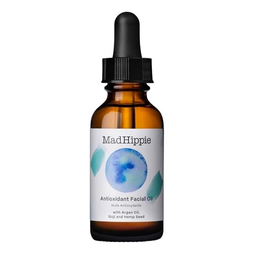 Mad Hippie Antioxidant Facial Oil 1.02 oz - Hydrating Face Oil with Organic Argan Oil & Vitamin C for Women & Men Avelisse