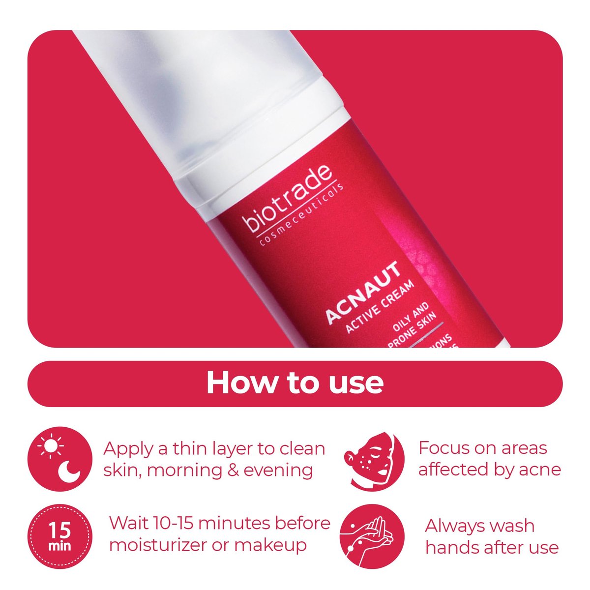 Acne Out Cream 30ml – Anti Acne Treatment – Brand: Biotrade COSMECEUTICALS – Image 9
