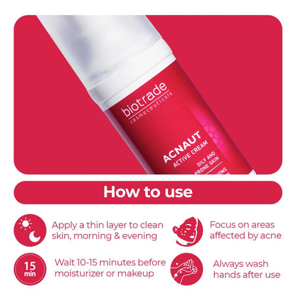 Acne Out Cream 30ml – Anti Acne Treatment – Brand: Biotrade COSMECEUTICALS – Image 9