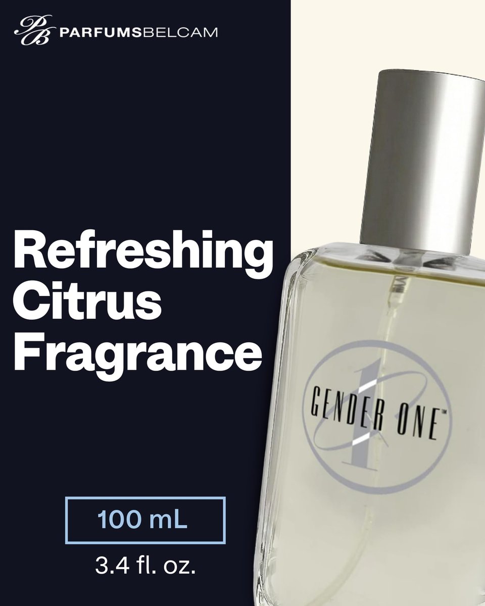 Gender One Eau de Toilette Spray for Men & Women - Fresh Citrus & Green Tea Scent with Bergamot, Cardamom, Jasmine & Musk, Long-Lasting Unisex Perfume, 3.4 Fl Oz - görsel 3