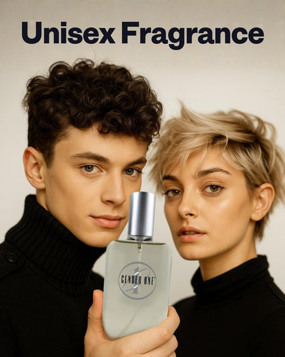 Gender One Eau de Toilette Spray for Men & Women - Fresh Citrus & Green Tea Scent with Bergamot, Cardamom, Jasmine & Musk, Long-Lasting Unisex Perfume, 3.4 Fl Oz