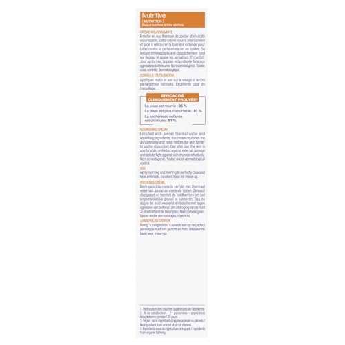 Natessance Eau de Jonzac Nutritive Intense Nourishing Cream – Second Skin Effect, 1.69 fl oz - görsel 6