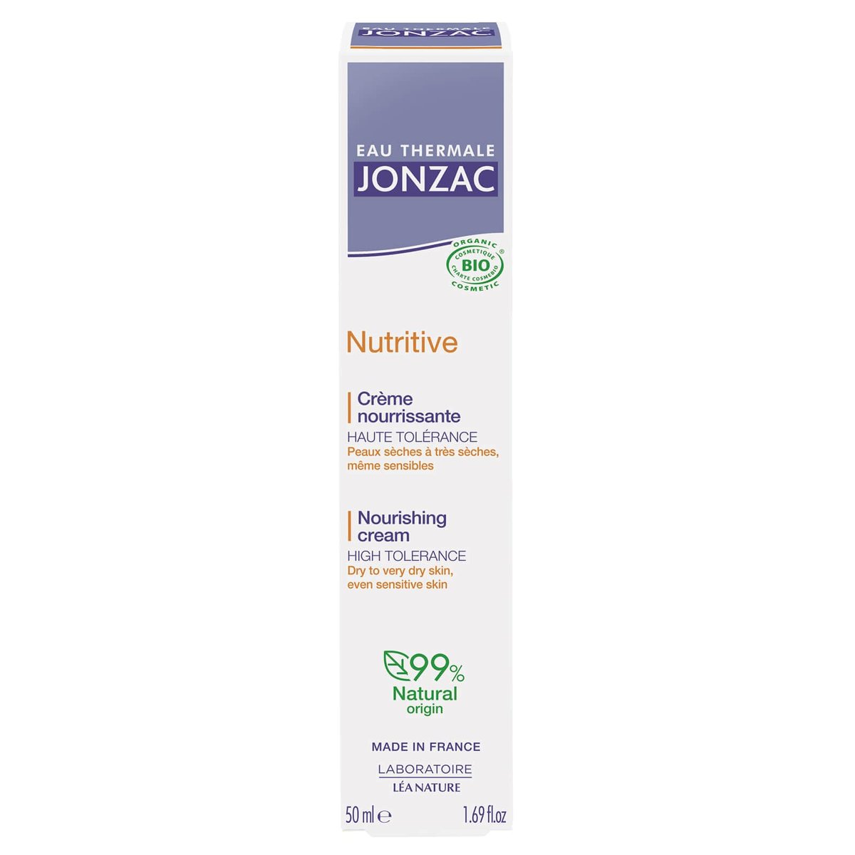 Natessance Eau de Jonzac Nutritive Intense Nourishing Cream – Second Skin Effect, 1.69 fl oz - görsel 3