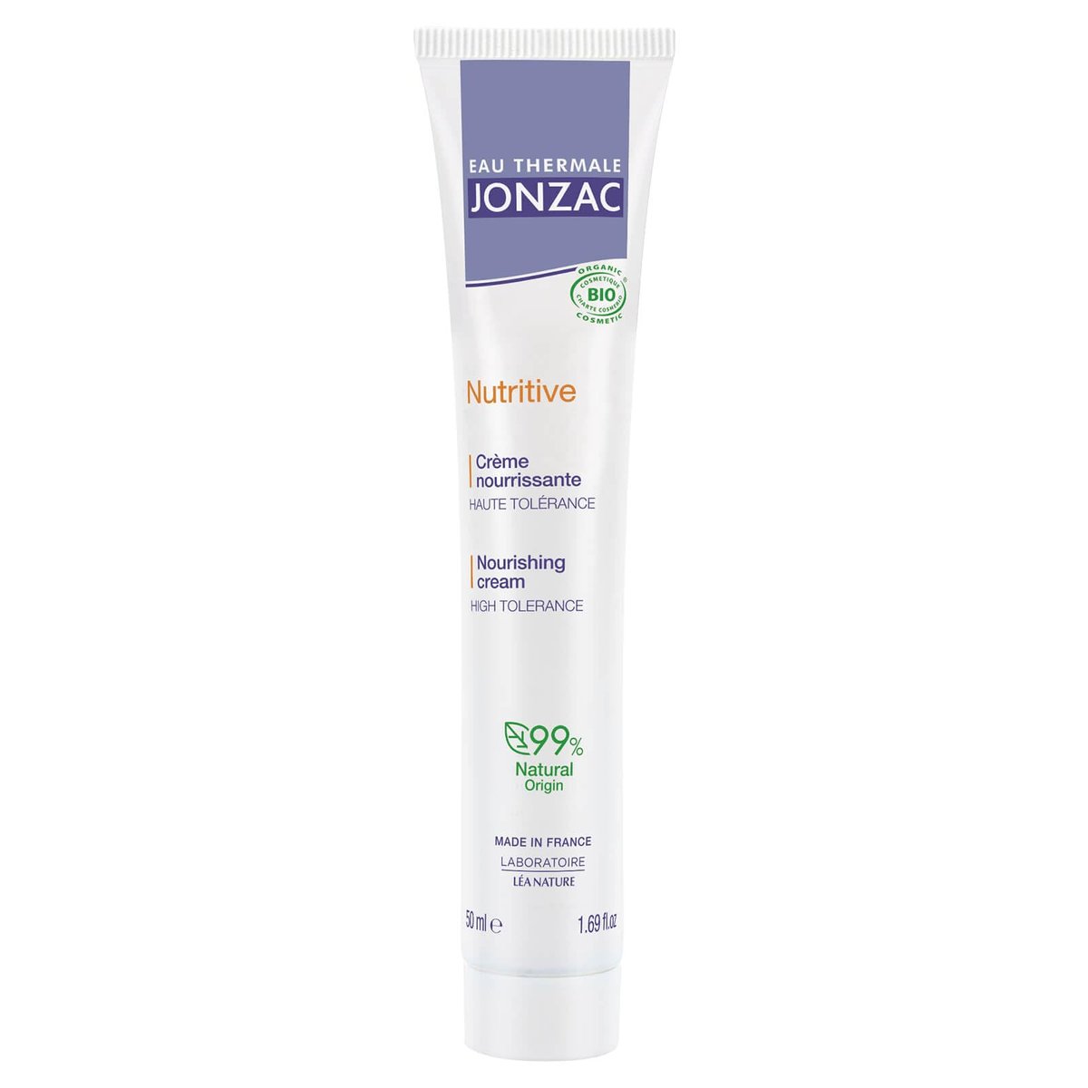Natessance Eau de Jonzac Nutritive Intense Nourishing Cream – Second Skin Effect, 1.69 fl oz - görsel 1