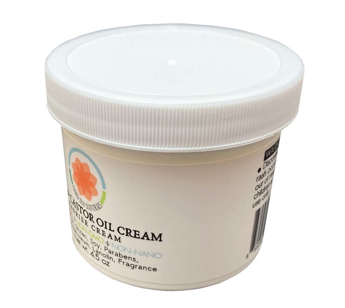 TD Naturals Zinc and Castor Oil Cream – Non-Nano and Non-GMO Barrier Cream, 4.5 oz - görsel 9