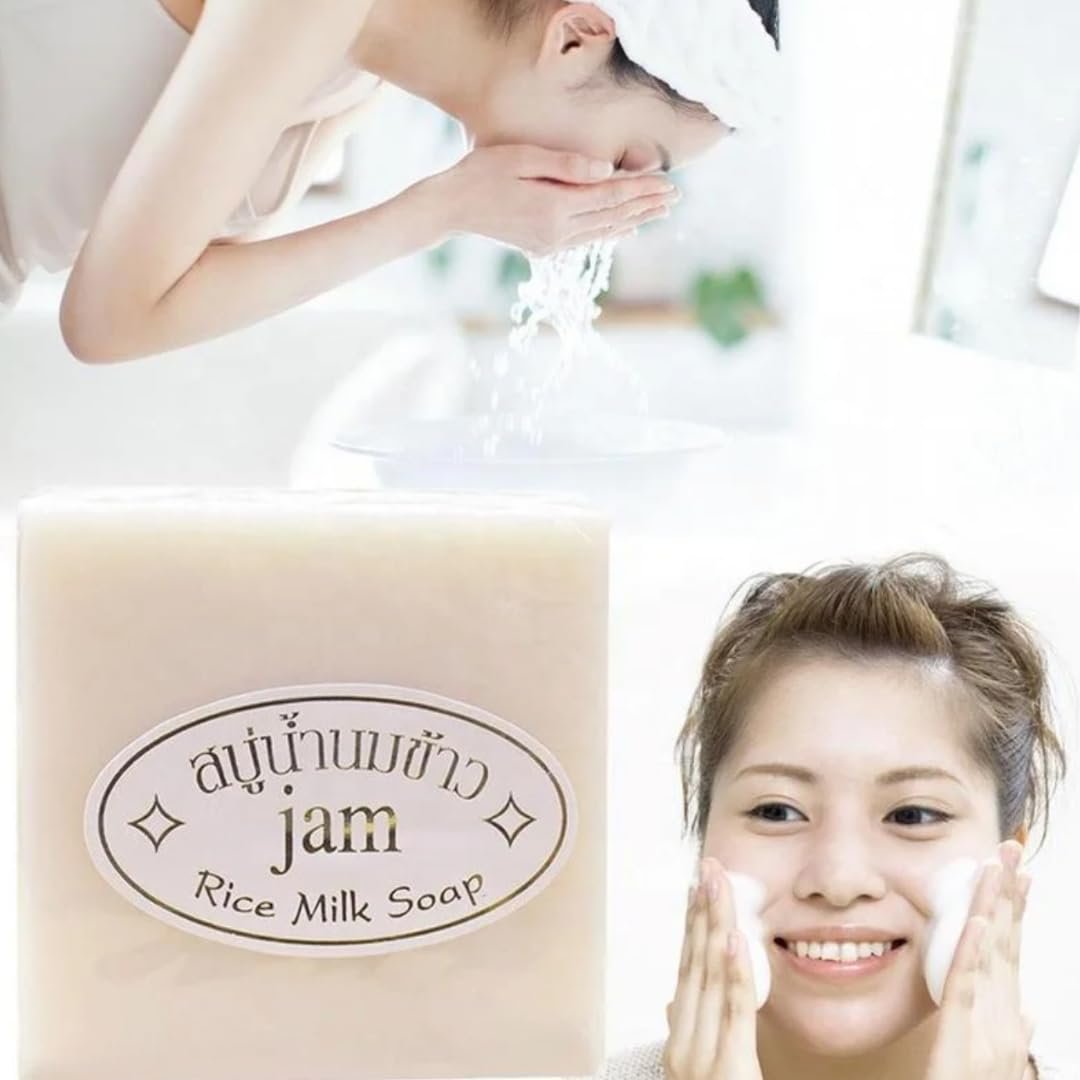 Milky Thai Jasmine Rice Milk Soap – 60g (2.11 oz) | WHATONEARTH - görsel 15