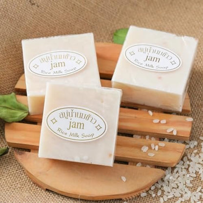 Milky Thai Jasmine Rice Milk Soap – 60g (2.11 oz) | WHATONEARTH