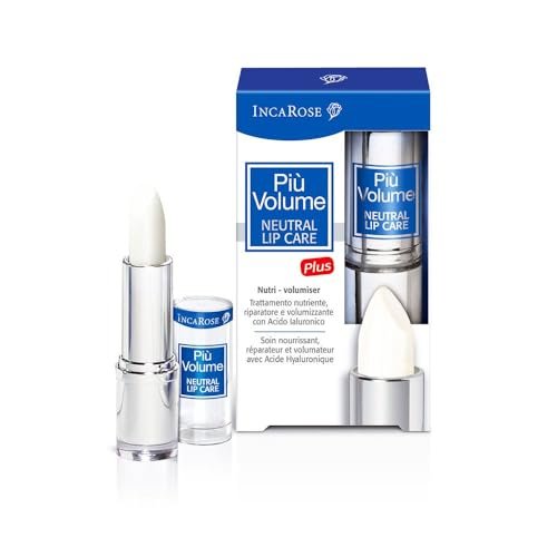 IncaRose More Volume Neutral Lip Care Stick for Lips 4ml – Hydrating & Plumping Lip Balm - görsel 2