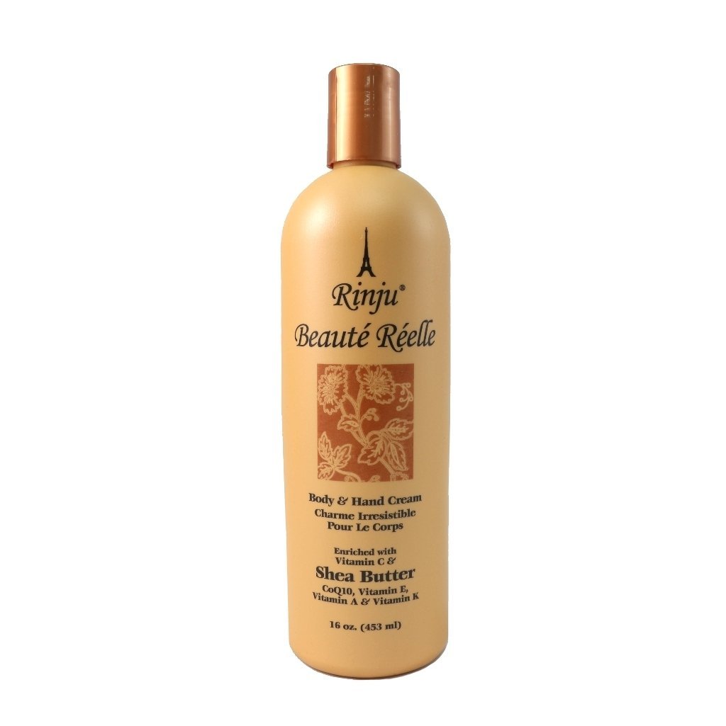 Rinju Beaute Reelle Hand and Body Lotion with Shea Butter - 16 Fl Oz Avelisse
