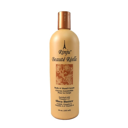 Rinju Beaute Reelle Hand and Body Lotion with Shea Butter - 16 Fl Oz Avelisse