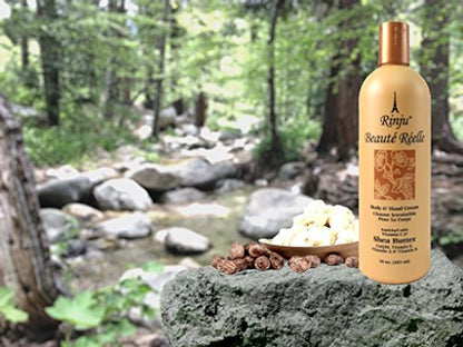 Rinju Beaute Reelle Hand and Body Lotion with Shea Butter - 16 Fl Oz Avelisse