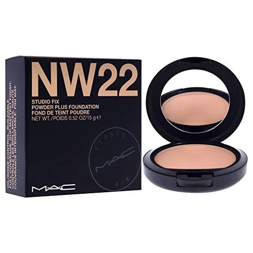 MAC Studio Fix Powder Plus Foundation - NW22 Fair Neutral/Beige - 0.52 oz Avelisse