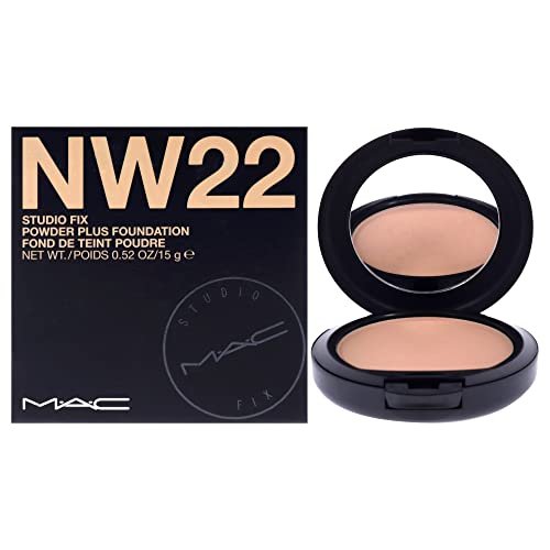 MAC Studio Fix Powder Plus Foundation - NW22 Fair Neutral/Beige - 0.52 oz Avelisse
