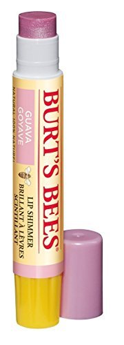 Burt's Bees Lip Shimmer, 100% Natural Moisturizing Lip Color with Peppermint Oil - Guava, 0.09 oz - görsel 2