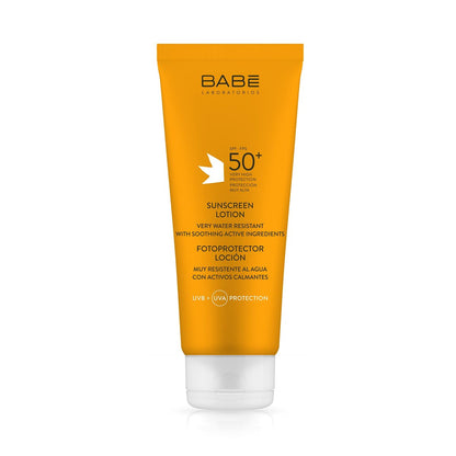 Laboratorios Babe Sun Screen Lotion 50 Plus – High-Protection Sunscreen for Sensitive & Dry Skin, 6.7 Fl Oz