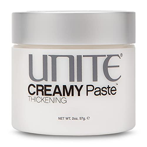 UNITE Hair CREAMY Paste – Versatile Styling Paste for Texture, Definition & Buildable Hold – Adds Thickness & Piecey Separation – 2 Oz Avelisse