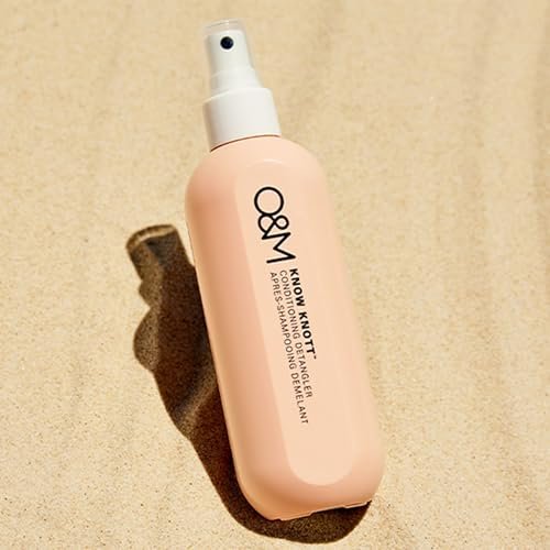 O&M Know Knott Hair Detangler Spray - Leave-In Conditioner Mist for Women & Kids, Detangling Spray with Vitamin B & Argan Oil, UV Protection, After Swim & Hair Cutting Spray, Cruelty Free & Vegan, 8.4 oz - görsel 10