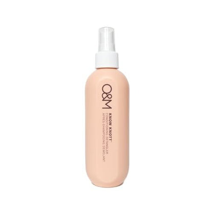O&M Know Knott Hair Detangler Spray - Leave-In Conditioner Mist for Women & Kids, Detangling Spray with Vitamin B & Argan Oil, UV Protection, After Swim & Hair Cutting Spray, Cruelty Free & Vegan, 8.4 oz