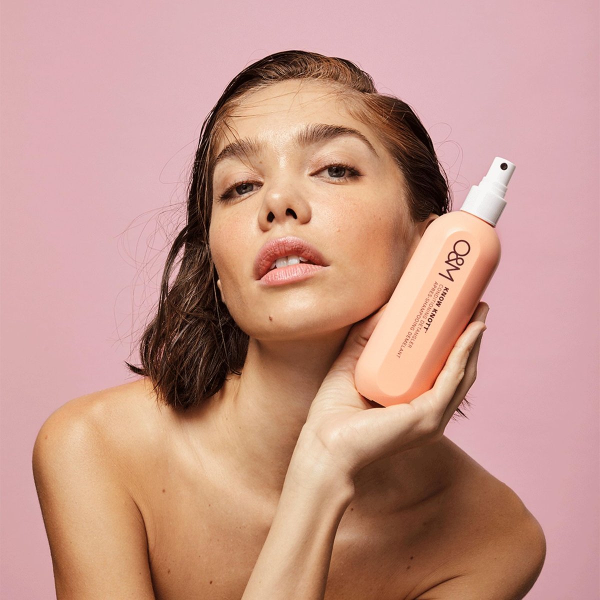O&M Know Knott Hair Detangler Spray - Leave-In Conditioner Mist for Women & Kids, Detangling Spray with Vitamin B & Argan Oil, UV Protection, After Swim & Hair Cutting Spray, Cruelty Free & Vegan, 8.4 oz - görsel 7