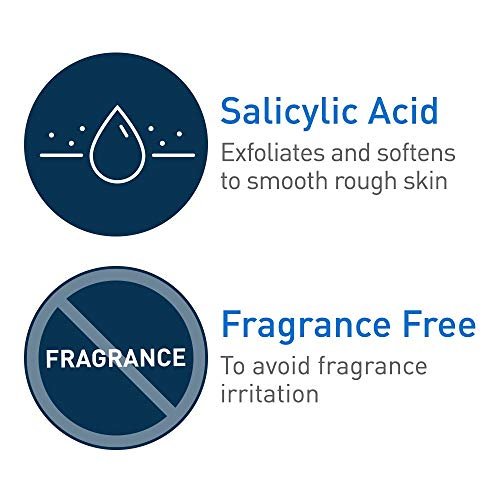 CeraVe Moisturizing Cream with Salicylic Acid – Exfoliating Body Cream with Lactic Acid, Hyaluronic Acid, Niacinamide & Ceramides, Fragrance Free, 12 oz Avelisse