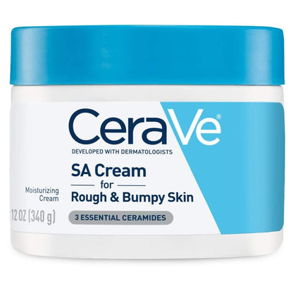 CeraVe Moisturizing Cream with Salicylic Acid – Exfoliating Body Cream with Lactic Acid, Hyaluronic Acid, Niacinamide & Ceramides, Fragrance Free, 12 oz Avelisse