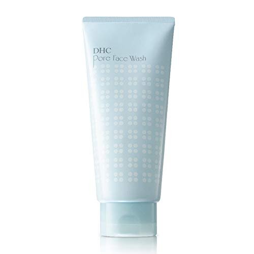 DHC Pore Face Wash - Foaming Exfoliating Cream Cleanser for Acne & Oily Skin, Fragrance-Free, 4.2 oz Avelisse