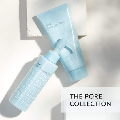 DHC Pore Face Wash - Foaming Exfoliating Cream Cleanser for Acne & Oily Skin, Fragrance-Free, 4.2 oz Avelisse