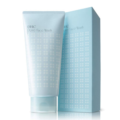 DHC Pore Face Wash - Foaming Exfoliating Cream Cleanser for Acne & Oily Skin, Fragrance-Free, 4.2 oz Avelisse