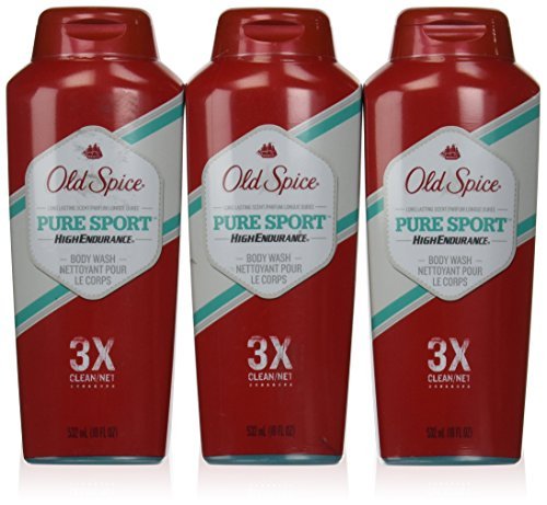 Old Spice 18 oz Body Wash 3-Pack - Original Scent, Long-Lasting Clean for Men Avelisse