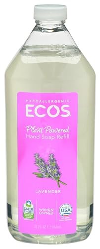 ECOS Hypoallergenic Hand Soap Lemongrass - 32oz Bottle by Earth Friendly Products - görsel 1