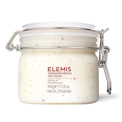 ELEMIS Frangipani Monoi Salt Glow 490g – Exfoliating Body Scrub for Radiant, Hydrated Skin Avelisse