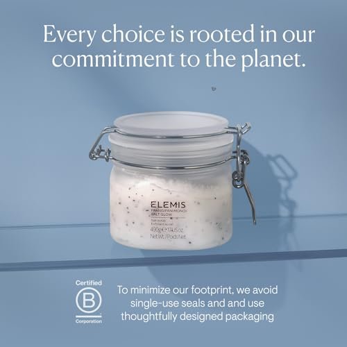 ELEMIS Frangipani Monoi Salt Glow 490g – Exfoliating Body Scrub for Radiant, Hydrated Skin Avelisse