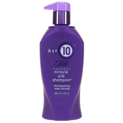 It's a 10 Silk Express Miracle Silk Shampoo & Conditioner Set – 10 oz Shampoo & 5 oz Conditioner Avelisse