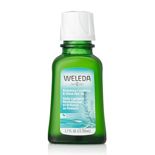 Weleda Rosemary Conditioning Hair Oil - Nourishing Hair Treatment, 1.7 Fl Oz Avelisse