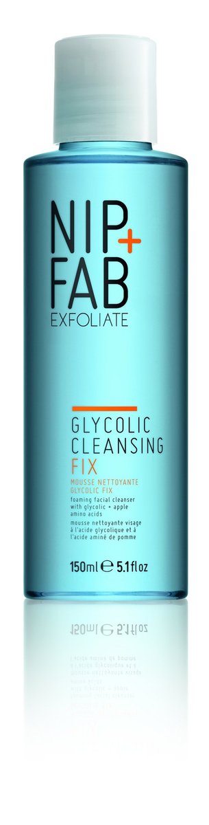 Nip + Fab Glycolic Cleansing Fix 5.1 fl oz – Deep Cleansing Glycolic Acid Face Wash for Radiant Skin – Resurfacing AHA Facial Cleanser for Brightening, Smoothing & Pore Refining Avelisse
