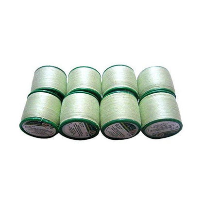 Organica Eyebrow Thread Box of 8 Spools - Premium Cotton Thread for Eyebrow Shaping