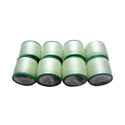 Organica Eyebrow Thread Box of 8 Spools - Premium Cotton Thread for Eyebrow Shaping