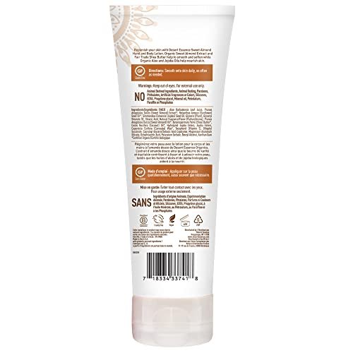 Desert Essence Hand and Body Lotion, Sweet Almond, 8 oz - görsel 6