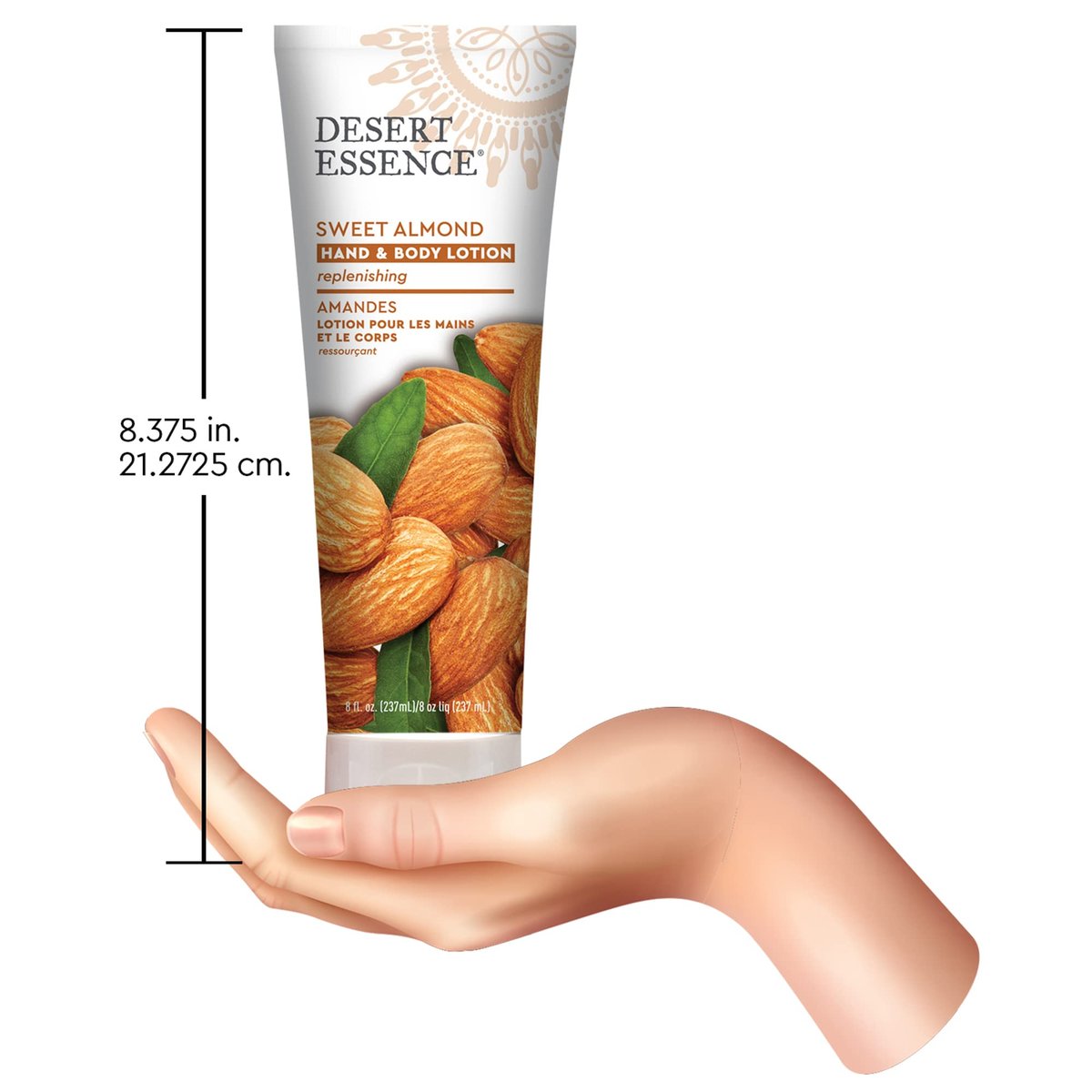 Desert Essence Hand and Body Lotion, Sweet Almond, 8 oz - görsel 13